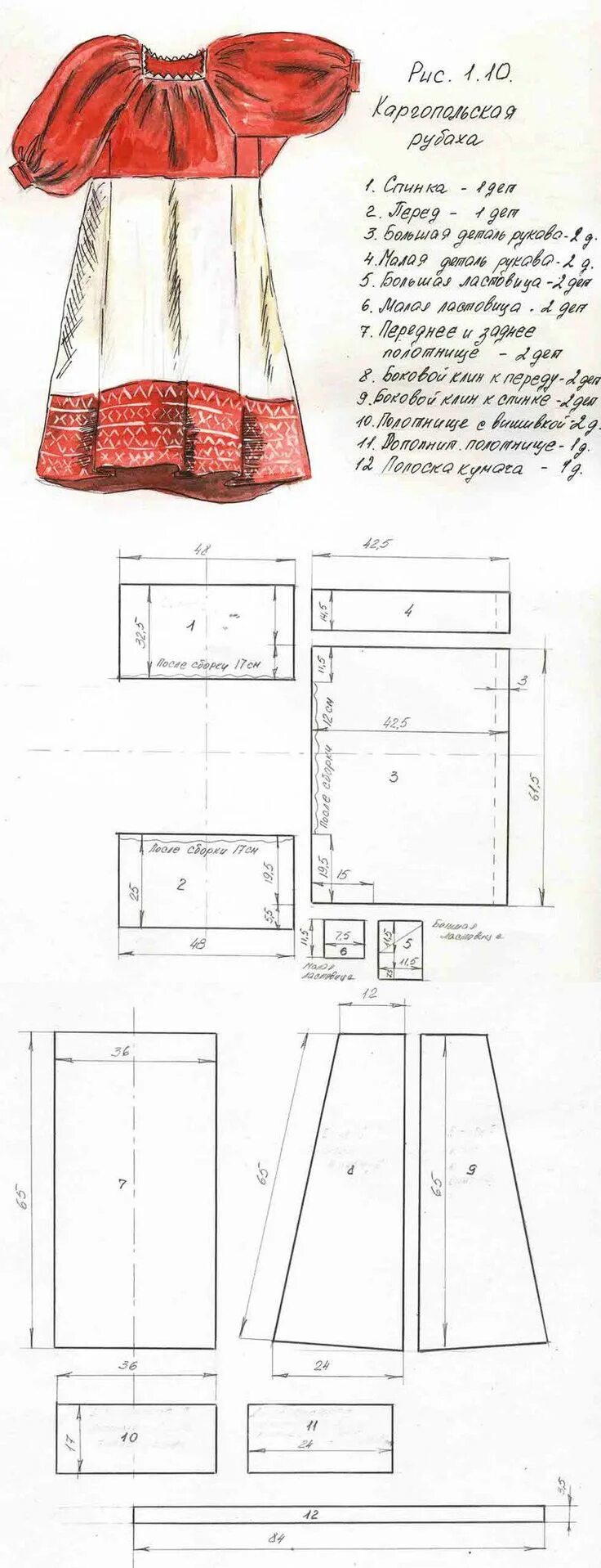 Платье рубаха выкройка Выкройка платья из штапеля Folk clothing, Dress making patterns, Sewing patterns