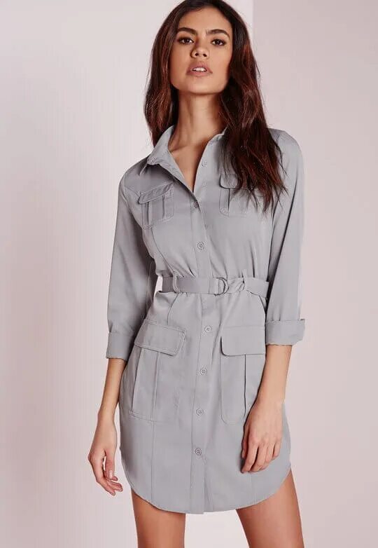 Платье рубашка фото Платья-рубашки - виды и тренды 2022 * Журнал DRESS