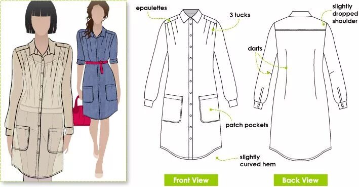 Платье рубашка выкройка бесплатно The Artist Tunic Shirt dress pattern, Pattern fashion, Dress sewing patterns