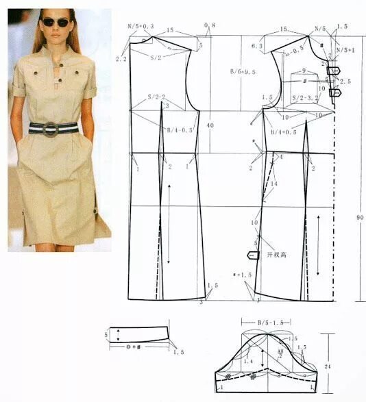 Платье рубашка выкройка скачать бесплатно РУКОДЕЛИЕ Patrones de vestido de costura, Patrones de ropa, Patrones para vestid