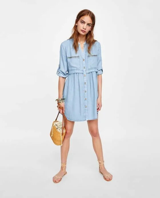 Платье рубашки женские стиль Women's New In Clothes ZARA United Kingdom Dress shirts for women, Shirt dress, 