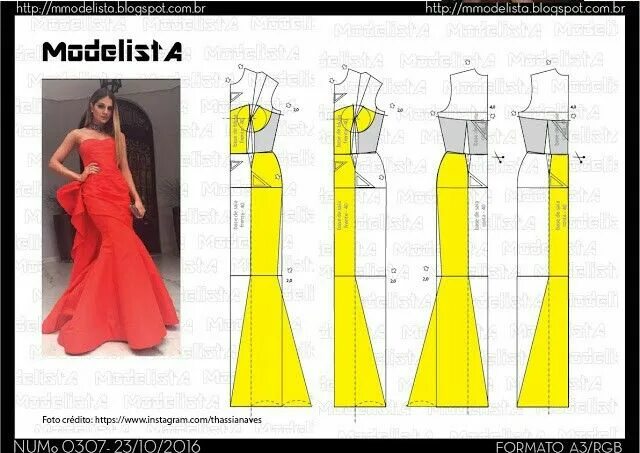 Платье русалка выкройка Pin by ricksie on Aamodelista Mermaid dress pattern, Dress sewing patterns, Dres