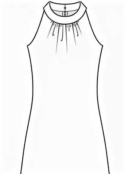 Платье с американской проймой выкройка Идеи на тему "Платье" (280) выкройка платья, выкройки одежды, выкройки