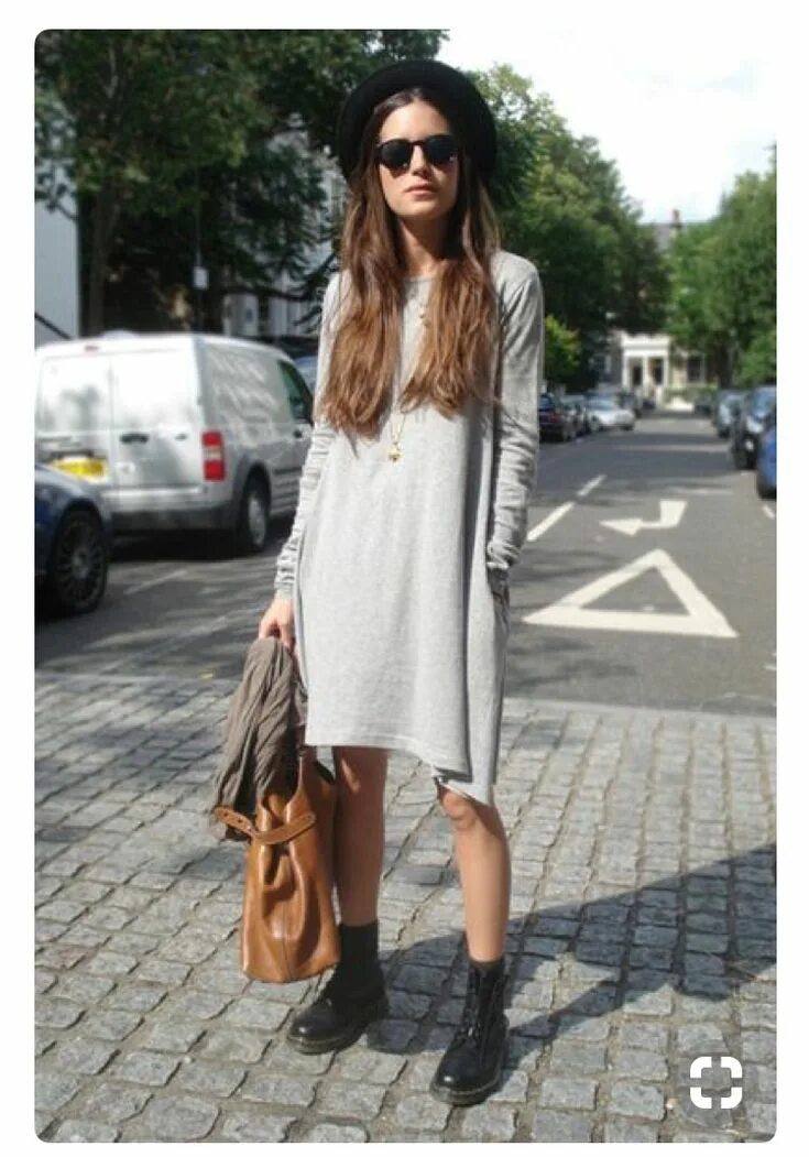 Платье с ботинками фото Pin de Leah Ambrose em Dr Marten Styleee Looks, Moda, Moda feminina