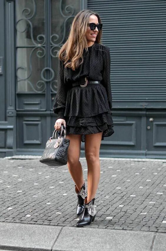 Платье с ботинками фото Пин на доске N