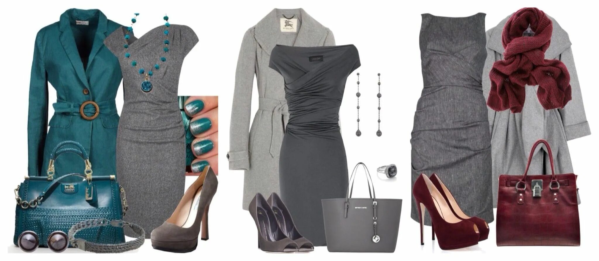 Платье с чем сочетать фото Пин от пользователя Творческие Вдохновилки на доске красота одежная)) Серое плат