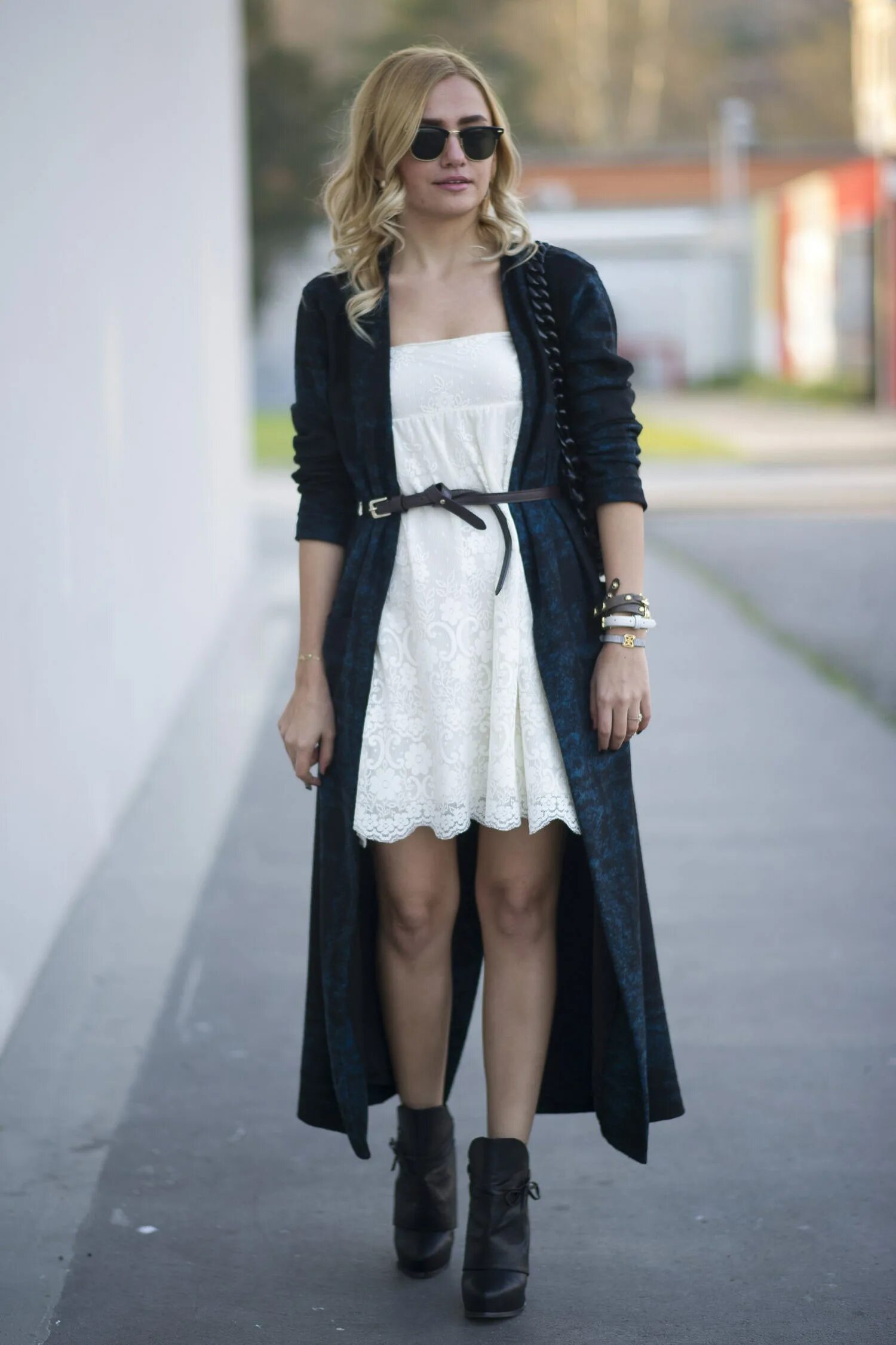 Платье с кардиганом фото Что носить сверху платья: найдено 87 картинок