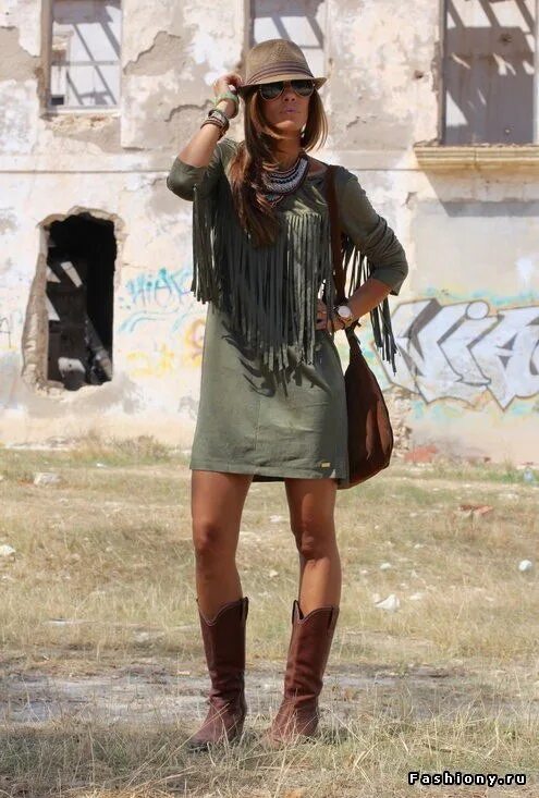 Платье с казаками фото Стиль бохо!!!! 2015 Самара Стилист-имиджмейкер Татьяна Самсонычева ВКонтакте