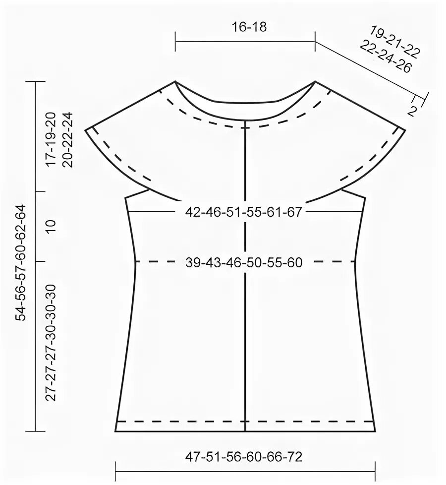 Платье с круглой кокеткой выкройка Gehaakt DROPS vest met ronde pas van Lima. Maat: S - XXXL. DROPS Design Daalt on