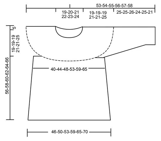 Платье с круглой кокеткой выкройка Пуловер Apricot Cream - блог экспертов интернет-магазина пряжи 5motkov.ru