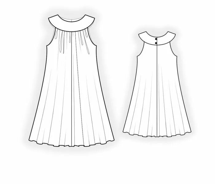 Платье с круглой выкройка Выкройки на индивидуальные размеры Dress sewing pattern, Sewing dresses, Pattern