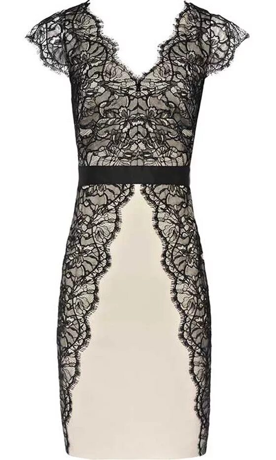 Платье с кружевом фото Bridesmaid Dresses: The Ultimate LOOK Edit Lace panel dress, Lace dress, Fashion