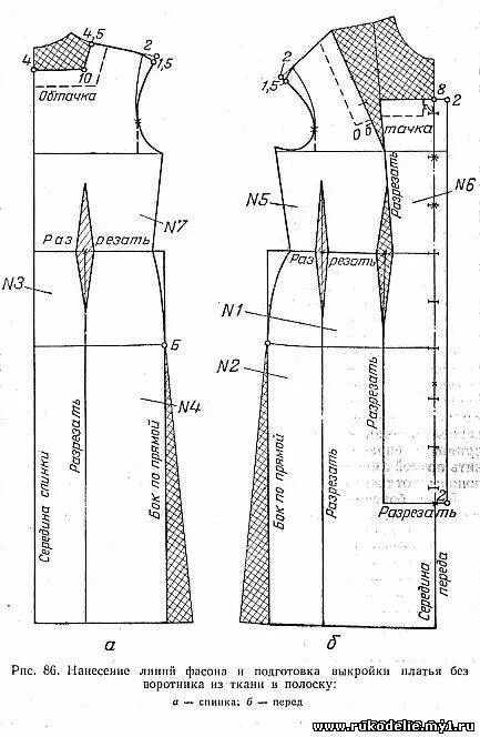 Платье с квадратным вырезом выкройка 12)Платье без воротника из ткани в полоску/Платье для работы/Платье со стойкой и