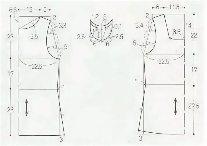Платье с квадратным вырезом выкройка Шитье простые выкройки простые вещи Выкройки, Квадратные вырезы, Майка