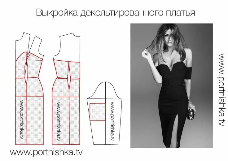 Платье с квадратным вырезом выкройка Выкройка платья с декольтированным лифом Образец моды, Выкройка платья, Выкройки