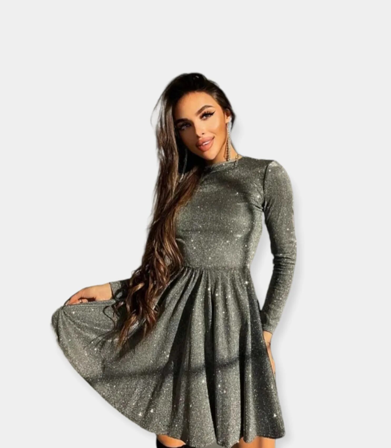 Платье с люрексом фото Красивые платья с люрексом Каталог одежды Dress-m.ru