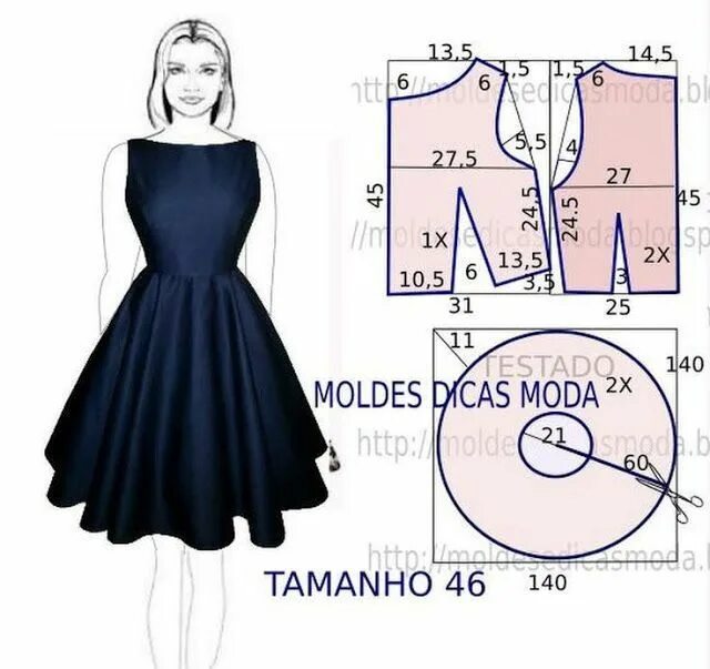 Платье с отрезной юбкой выкройка Pin by Klára Varga on Szabásminták Fashion sewing, Dress patterns diy, Dress sew