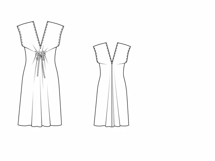 Платье с планкой выкройка Платье с удлиненной линией плеч Платья, Выкройки и Шитье