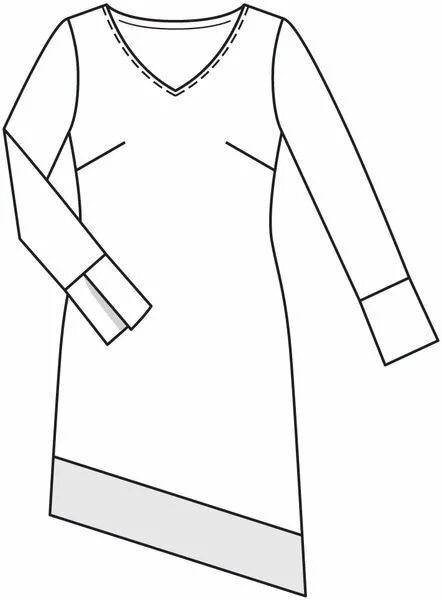 Платье с планкой выкройка Платье - выкройка № 101 из журнала 11/2012 Burda - выкройки платьев на BurdaStyl