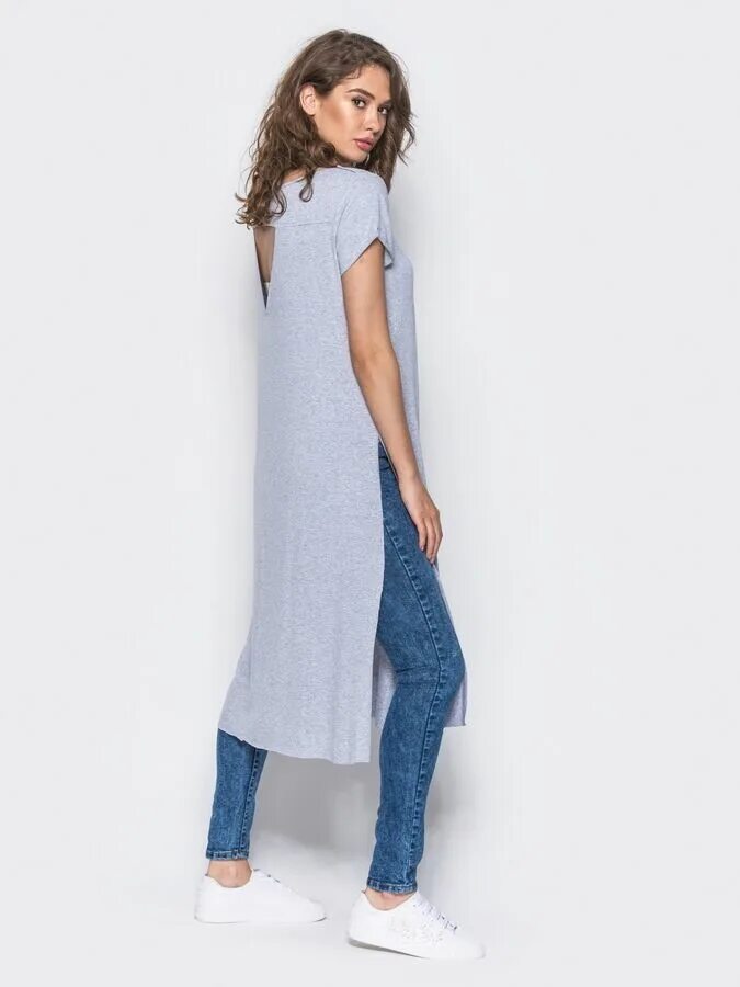 Платье с разрезами по бокам выкройка Туника 14181/1 Платья, Сарафаны. Сарафаны