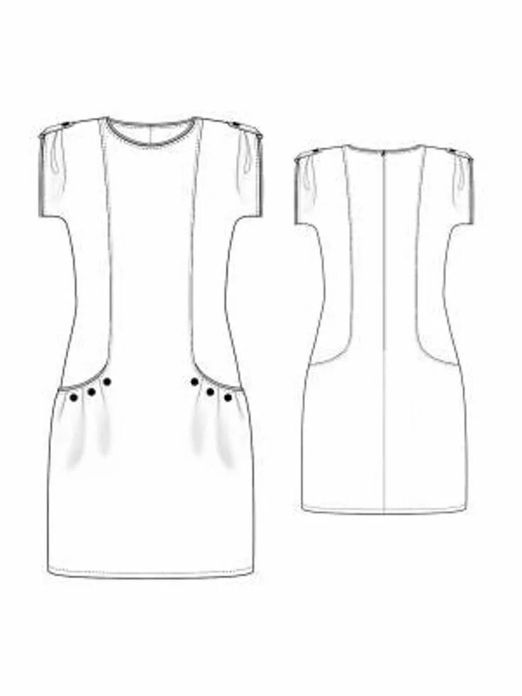 Платье с рельефами выкройка скачать бесплатно 4026 Women's Dress Sewing Pattern PDF S,M,L,XL / Custom Size Elegant Wedding, Of