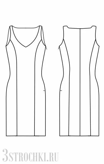 Платье с рельефами выкройка скачать бесплатно Ищу выкройки - Страница 152 - Осинка