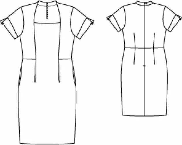 Платье с рельефными швами фото схема Moda Plus - Segredo da sedução Vestidos de talla grande, Modelos de vestido, Boc