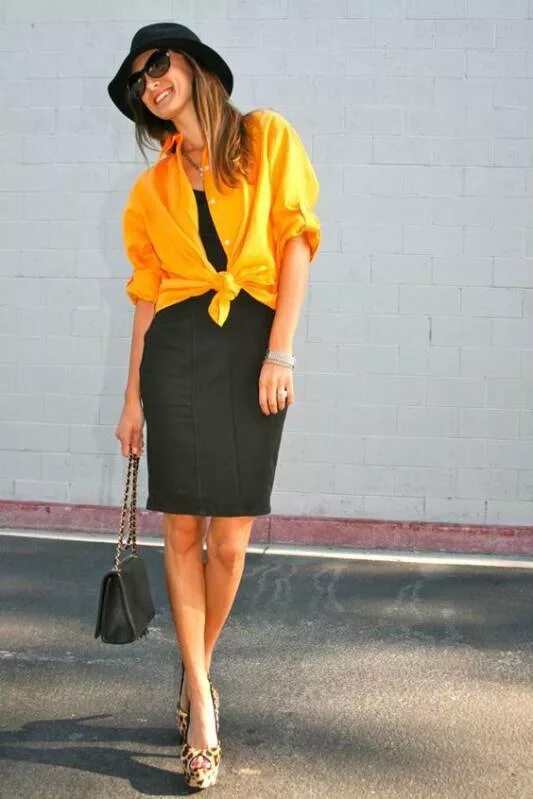 Платье с рубашкой сверху фото Как правильно носить рубашку под платье. Самые лучшие образы сезона Мода от Кутю