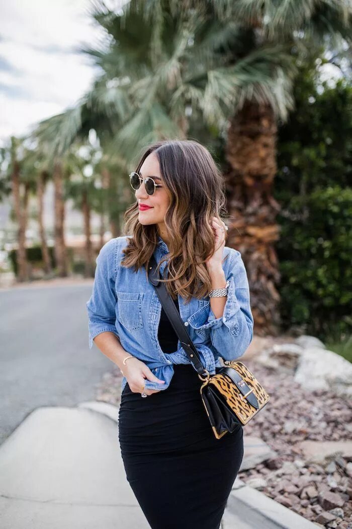 Платье с рубашкой сверху фото 5 ways to give an old dress a new look - But First Koffee Outfits, Old dresses, 