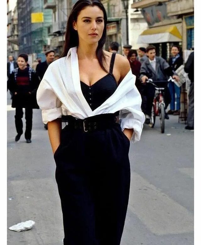 Платье с рубашкой сверху фото The Original Parents Tvd/TO AU - Eleven Monica belluci style, Monica bellucci, F