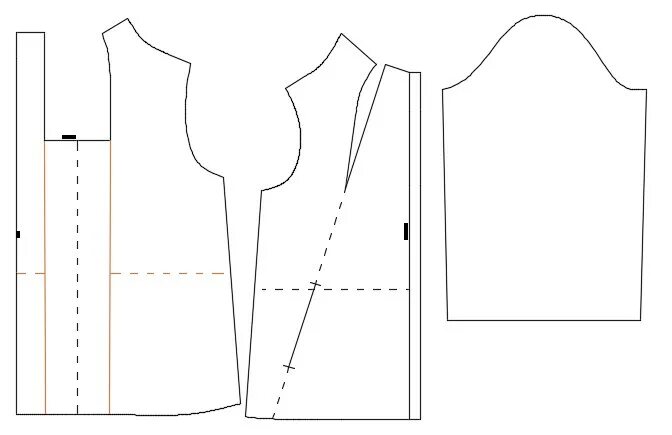 Платье с цельнокроеной стойкой выкройка Готовые выкройки жакета с цельнокроеным воротником стойкой размеры 46 и 48 беспл