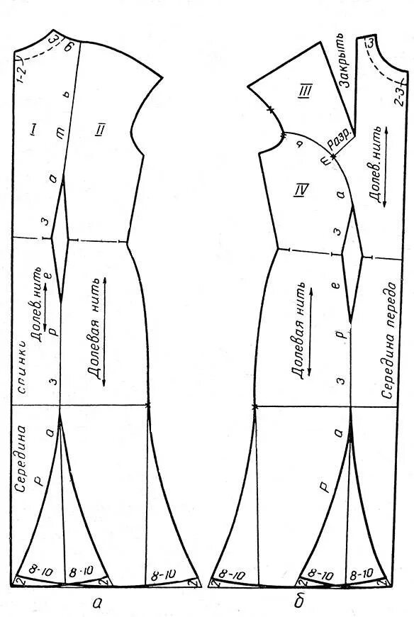 Платье с юбкой годе выкройка Модели и их раскрой: найдено 90 изображений