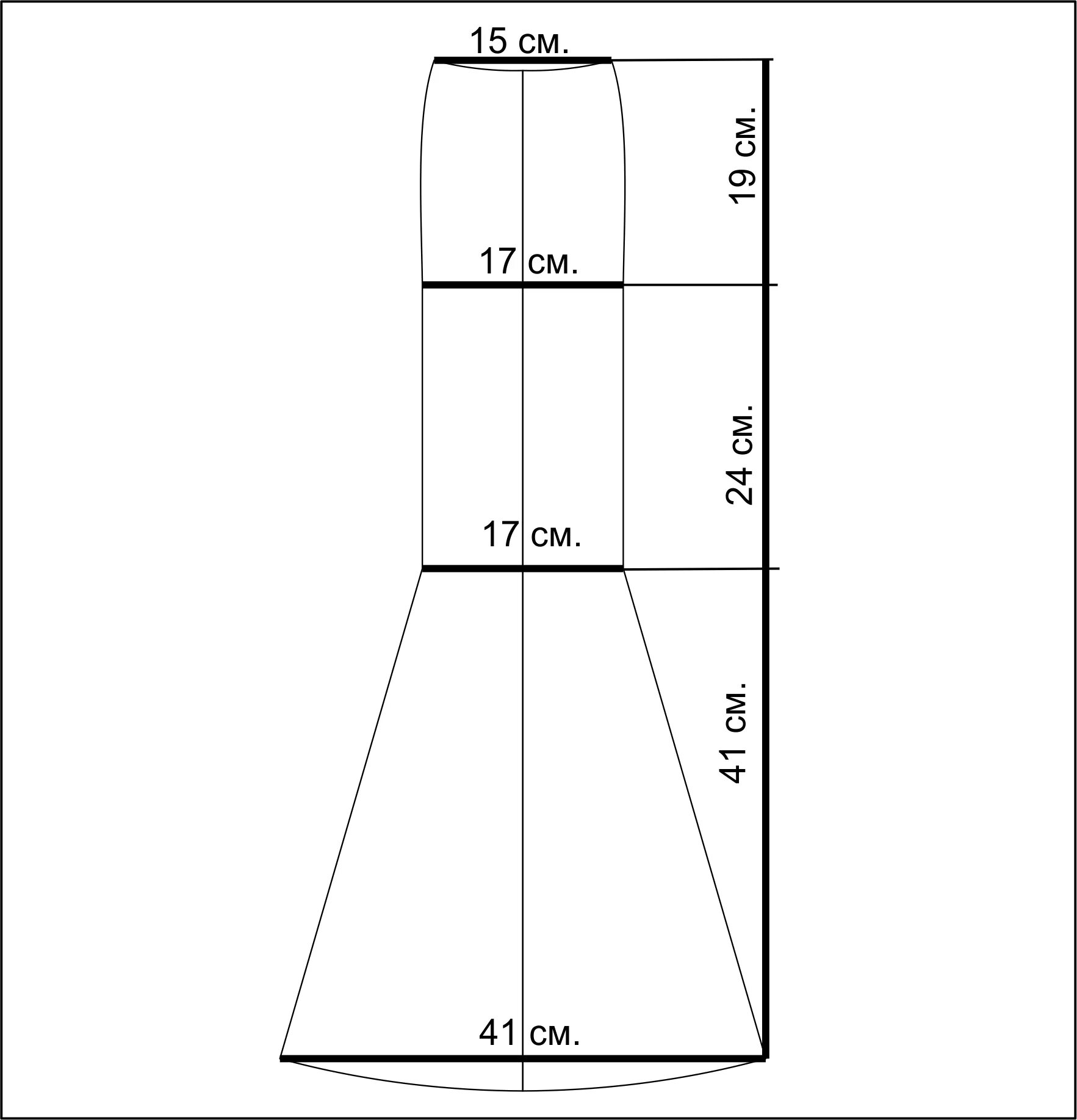 Платье с юбкой годе выкройка Юбки Сколки от Кружевницы-Мастерицы