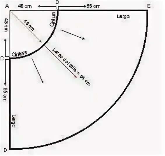 Платье с юбкой клеш выкройка Correo - agilingles3@hotmail.com Skirt patterns sewing, Circle skirt pattern, Dr