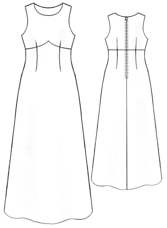 Платье с завышенной талией выкройка Pin on Шитье