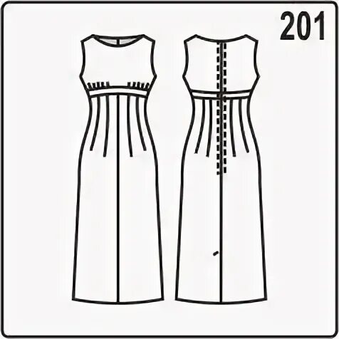 Платье с завышенной талией выкройка Выкройка приталенного платья сделана для размеров 44, 46, 48, 50, 52, 54. У плат