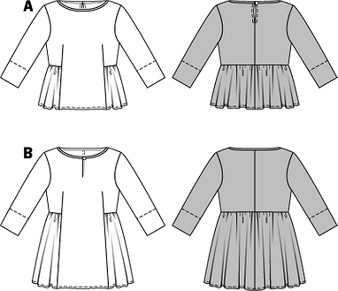 Платье с завышенной талией выкройка Выкройки топов из ситца от Burda - купить и скачать на Burdastyle.ru