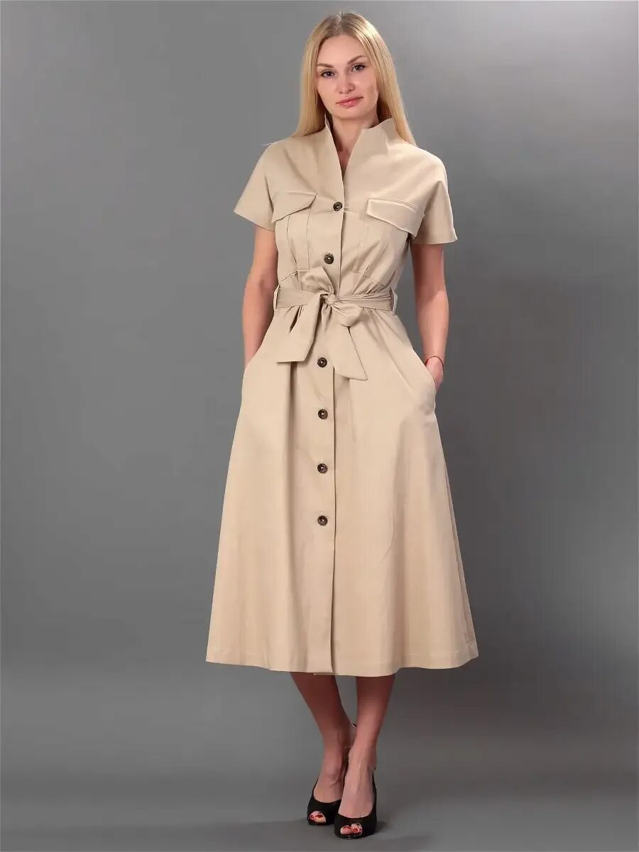 Платье сафари фото Летнее платье сафари - MrPen.ru