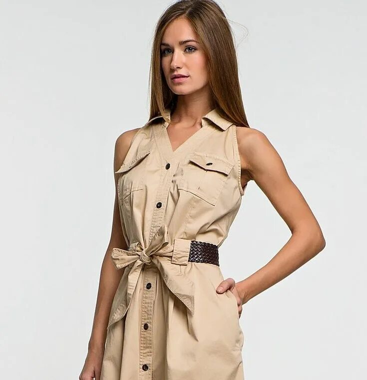 Платье сафари фото modnye-platiya-059.jpg Платья, Модные платья, Одежда