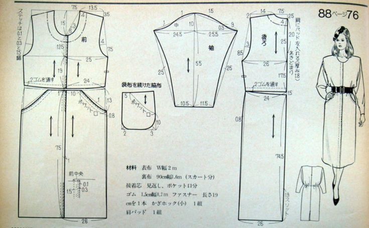 Платье сафари выкройка Платье Пошив женских платьев, Выкройки, Выкройки одежды