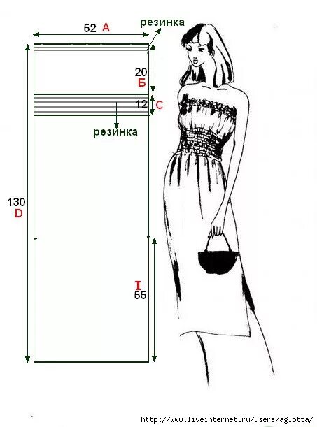 Платье сарафан без выкройки Как сшить сарафан без выкройки: быстро, просто и стильно своими руками