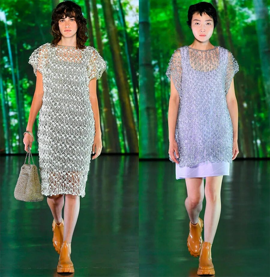 Платье сетка 2024 модные тенденции Платье-сетка: модная тенденция и идеи образов
