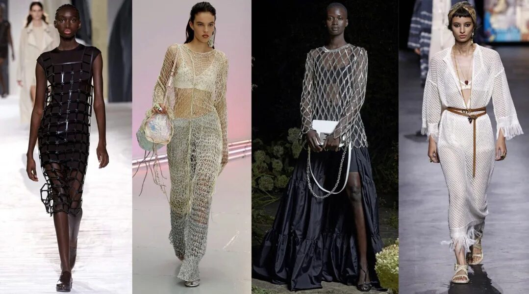 Платье сетка 2024 модные тенденции Главные новинки и тренды 2022-2023 года в одежде - Блог Brikoly