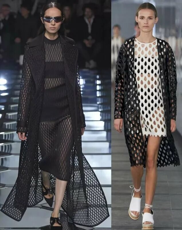 Платье сетка 2024 модные тенденции Секонд-хенд. Примеряю сетку - модный тренд лета. Пэчворк со звездами, перфориров