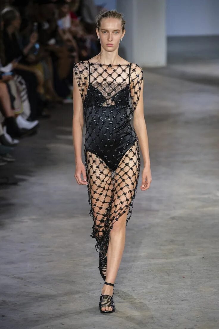 Платье сетка 2024 модные тенденции Dion Lee Pty Limited Fashion, Net fashion, Fashion week spring