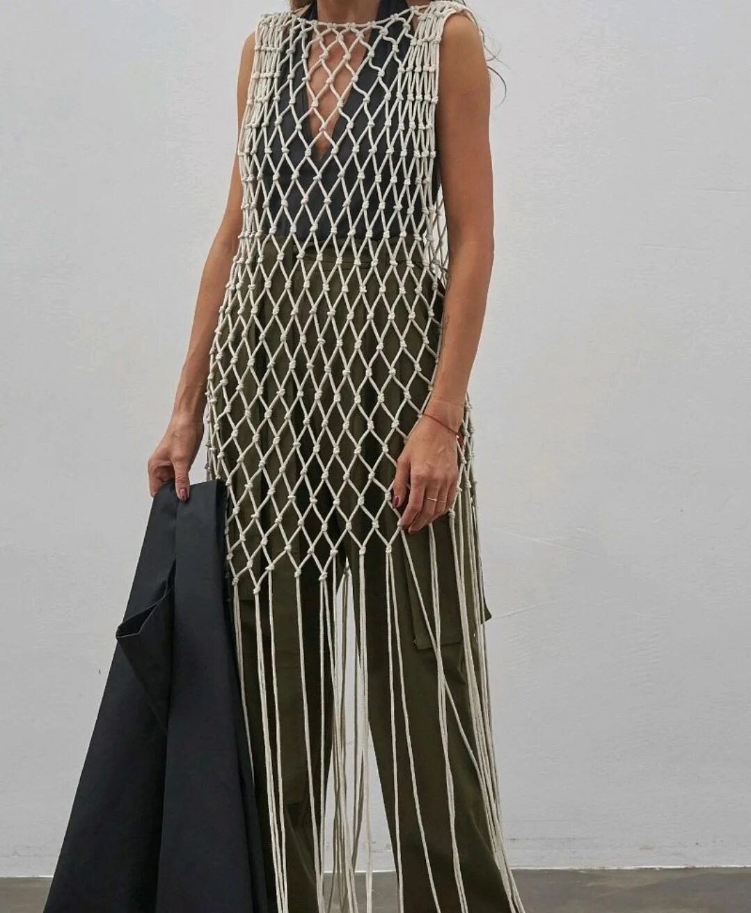 Платье сетка 2024 модные тенденции Платье Макраме в интернет-магазине на Ярмарке Мастеров Платья, Пятигорск - доста