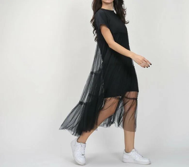 Платье сетка фото Платье 40-46 р-р - купить в Мурино, цена 850 руб., продано 24 января 2019 - Друг