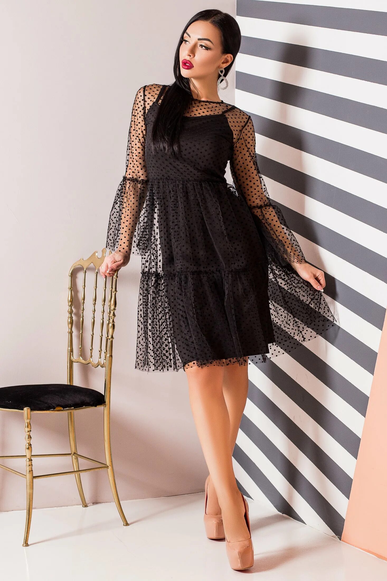 Платье сетка фото Вечернее платье с сеткой сверху: найдено 90 картинок