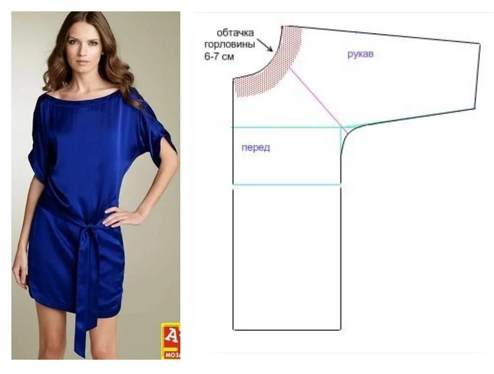 Платье шить без выкроек новое Картинки ШЬЕМ ПРОСТЫЕ ПЛАТЬЯ