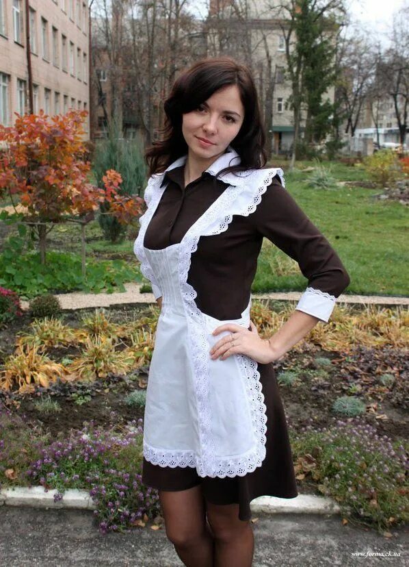 Платье школьница фото Épinglé par вано sur школьница Jeune fille, Tablier, Marie